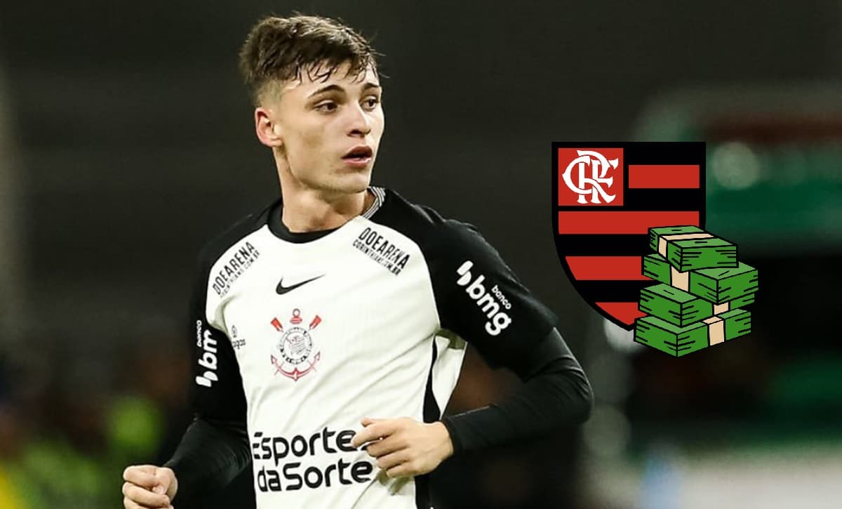 Breno Bidon, do Corinthians, foi especulado no Flamengo