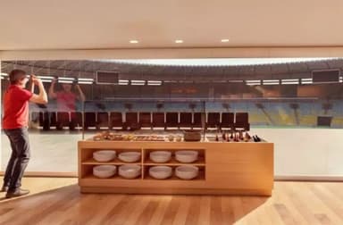 Novo camarote da presidência do Flamengo no Maracanã