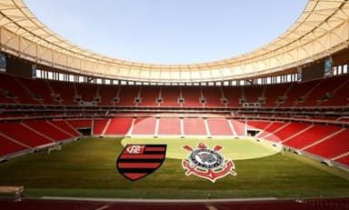 Flamengo x Corinthians decidem a Supercopa do Brasil no Estádio Mané Garrincha, em Brasília