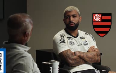 Gabigol, do Santos, fala sobre saída do Flamengo