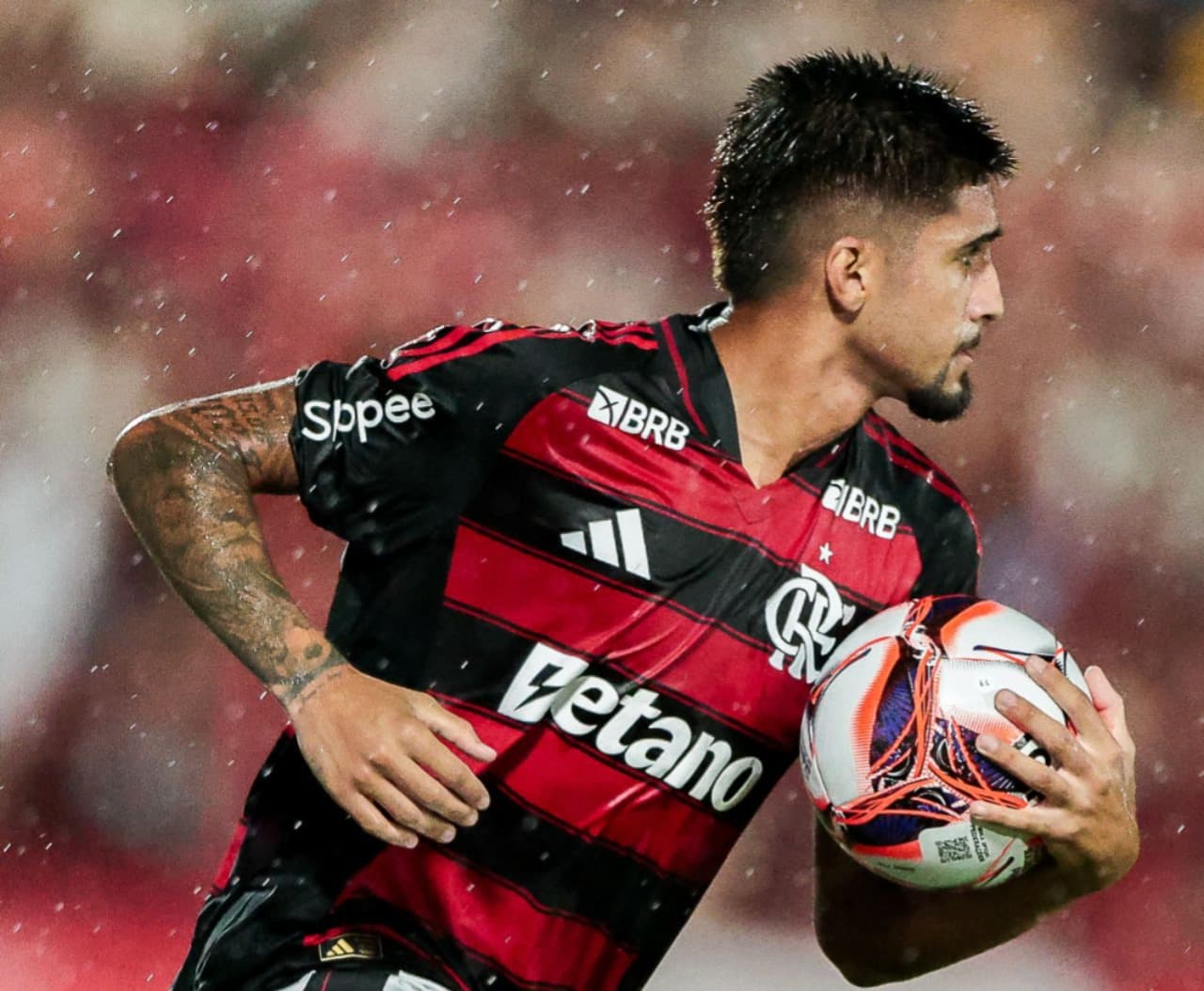 Guilherme após marcar contra o Bangu