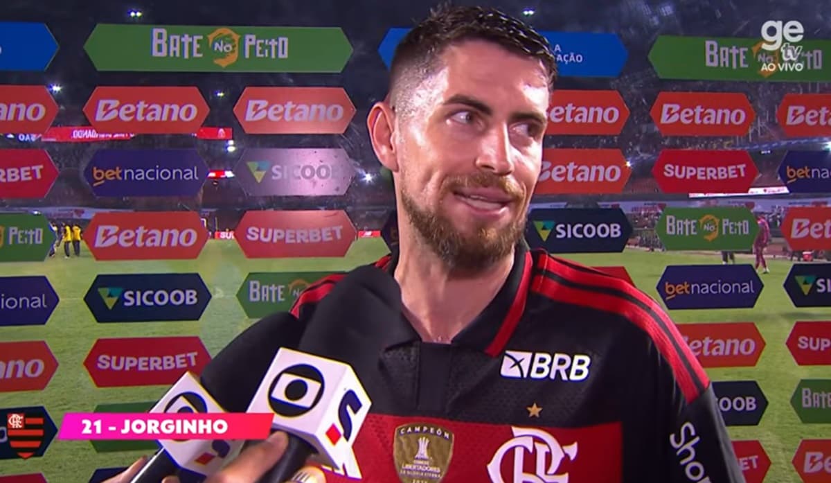 Jorginho fala após São Paulo x Flamengo