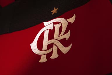Escudo do Flamengo na nova camisa para 2026