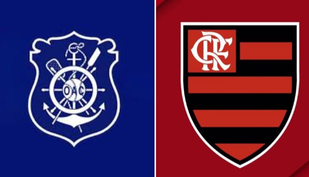 Escudos de Olaria e Flamengo