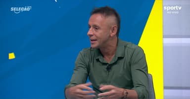 Rafinha durante o programa Seleção Sportv