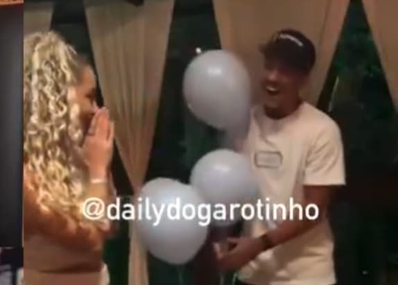 Samuel Lino e Camila Canuto