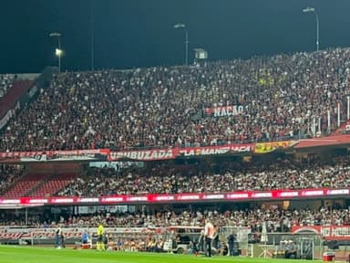 Torcida do Flamengo no Morumbi contra o São Paulo