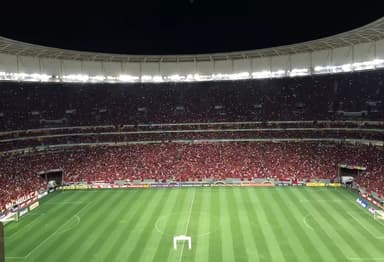 Torcida do Flamengo no Mané Garrincha