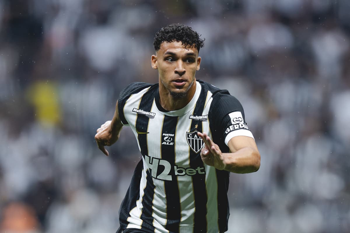 Victor Hugo durante Atlético-MG x Cruzeiro
