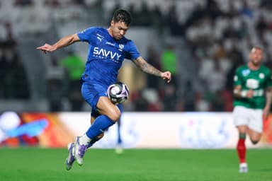 Marcos Leonardo em campo pelo Al Hilal