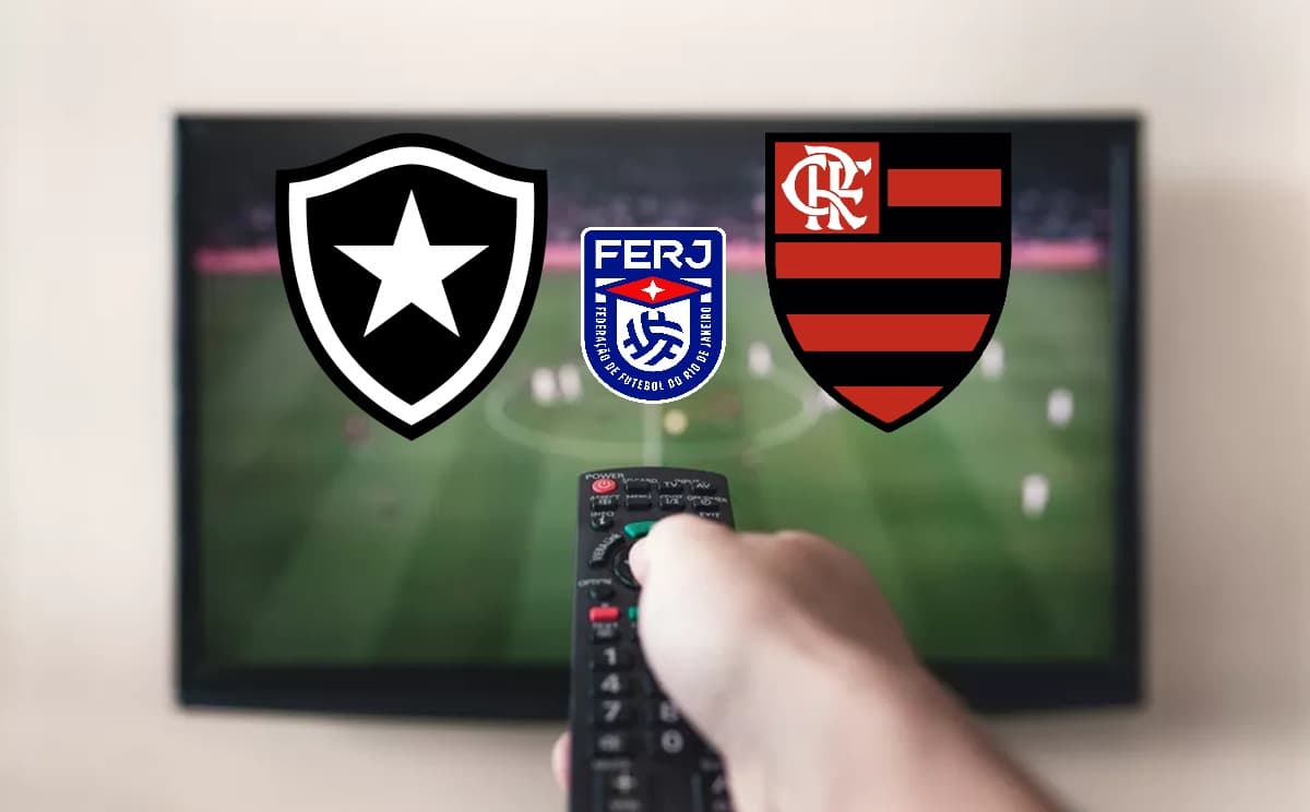 Botafogo e Flamengo vão se enfrentar no Carioca