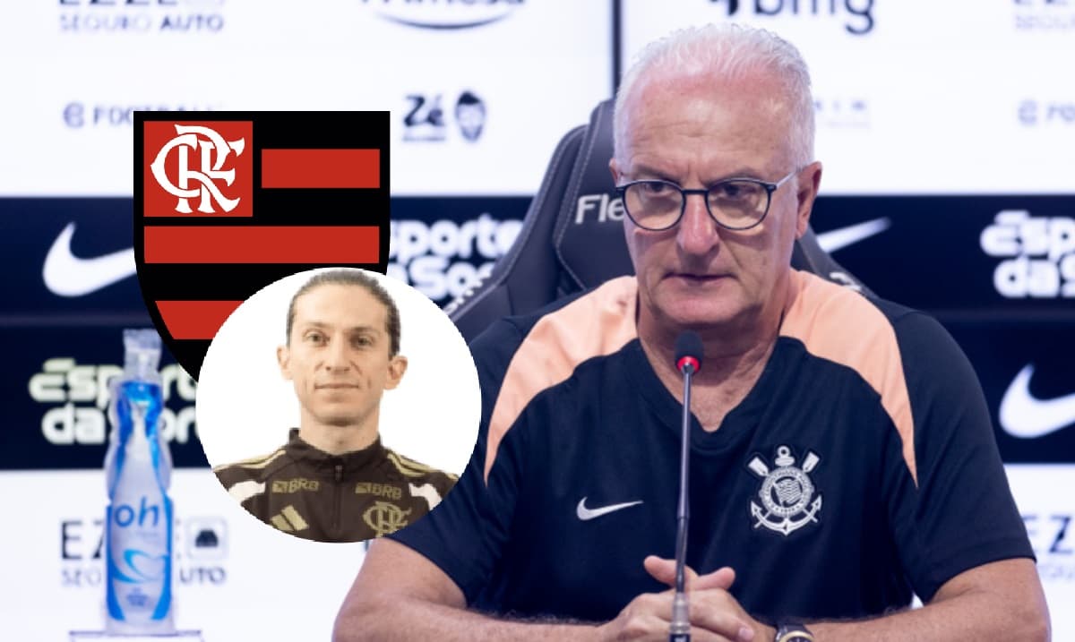 Dorival fala de Flamengo de Filipe luís