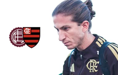Filipe Luís antes de Flamengo e Lanús pela Recopa Sul-Americana