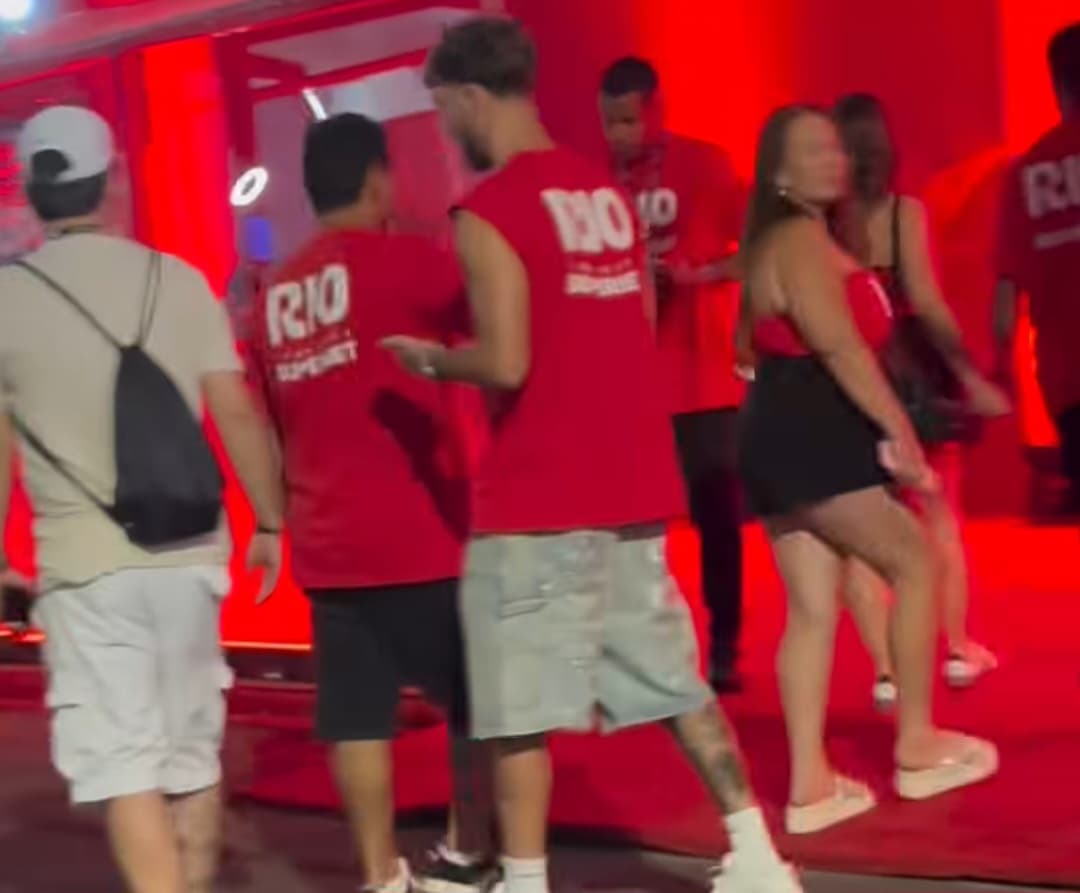 Léo Pereira na Sapucaí