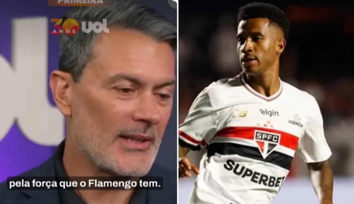 Marcos Antônio em jogo do São Paulo; Rui Costa fala sobre Flamengo