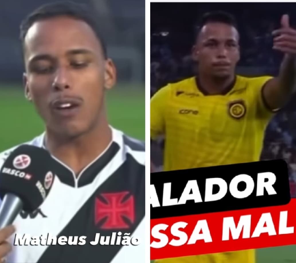 Matheus Julião por Vasco e Madureira