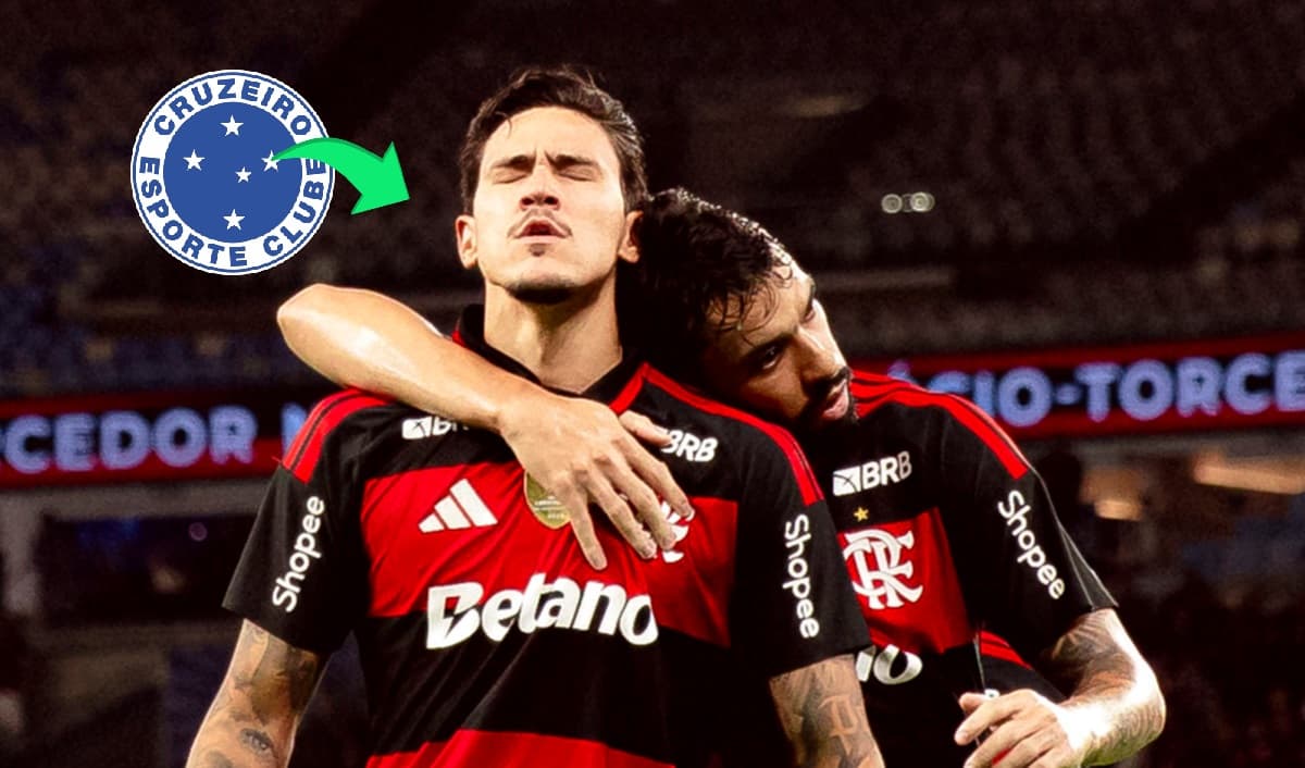 Pedro, do Flamengo, estaria na mira do Cruzeiro