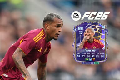 Carta especial de Wesley, da Roma, no EA FC 26