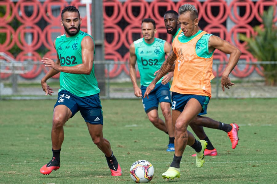 flamengo treino ninho do urubu