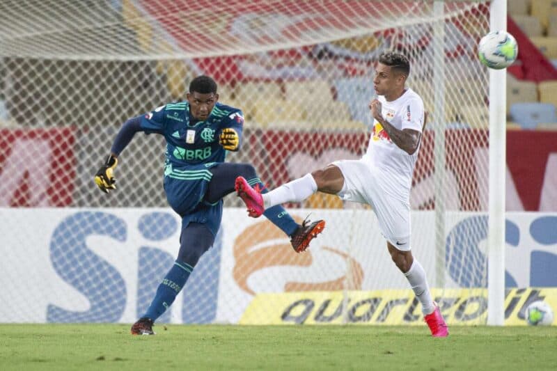 flamengo bragantino notas dos jogadores