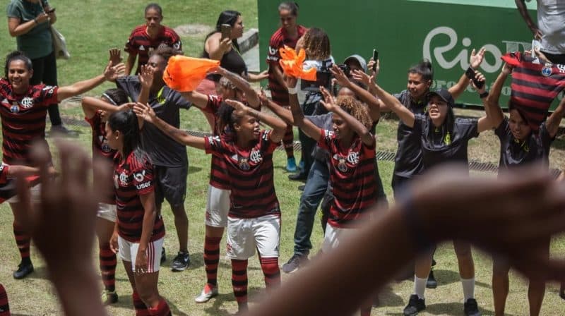 flamengo penta campeão carioca feminino 2019