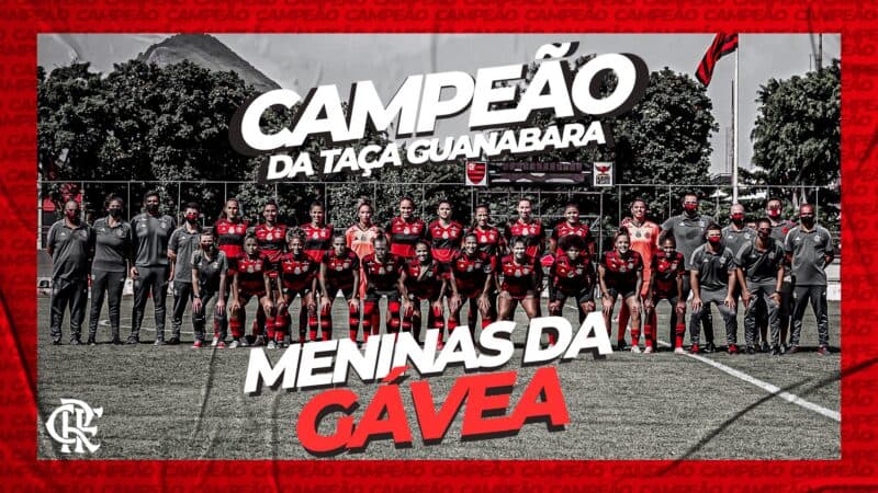 flamengo campeao carioca taca guanabara feminino 2021