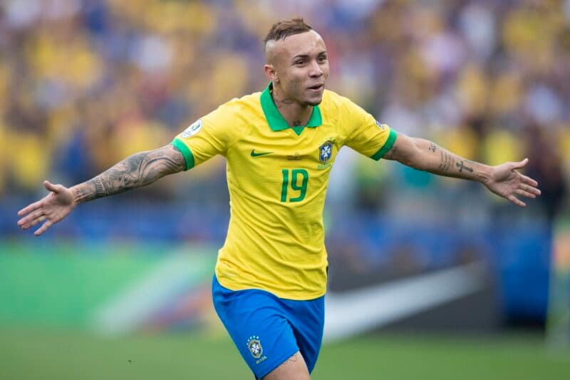 Everton Cebolinha Flamengo Benfica