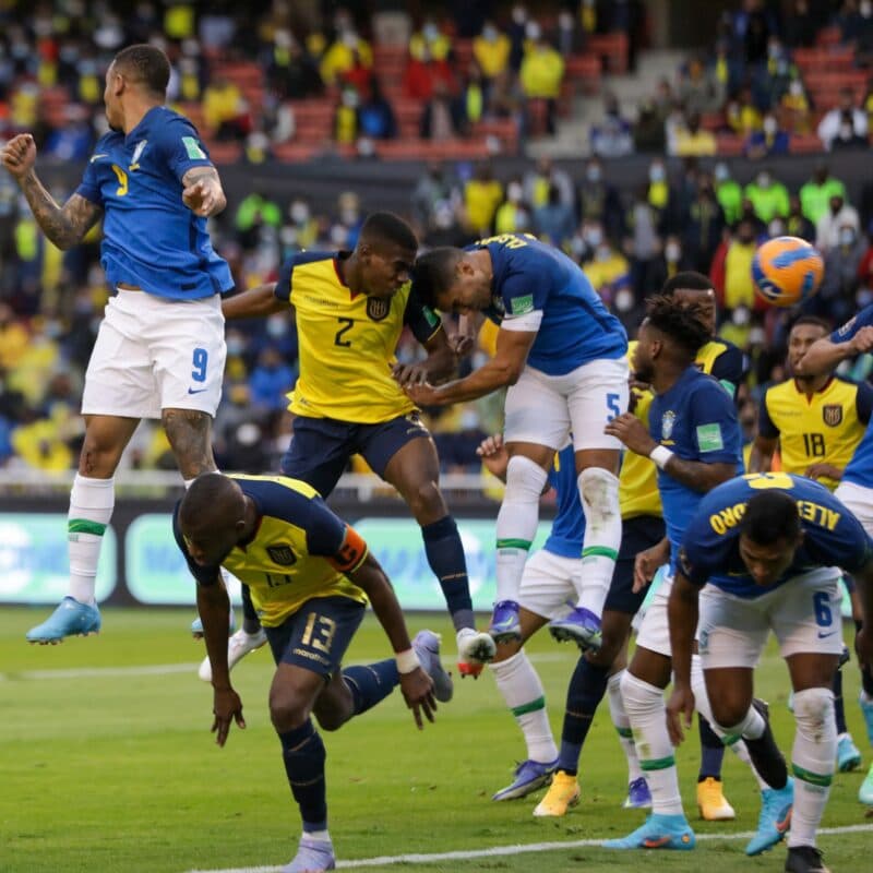Equatoriano Felix Torres marca contra o Brasil e é oferecido ao Flamengo