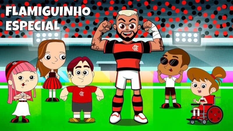 Flamiguinhos Flamengo FlaTV Gabigol YouTube