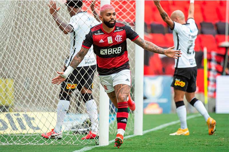 Flamengo Corinthians Gabigol 2020