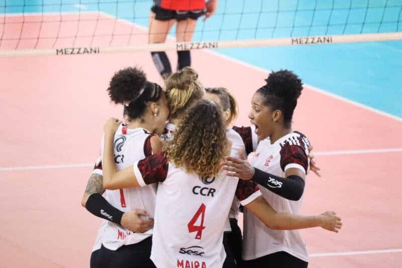Sesc Flamengo Sesi Bauru Volei feminino Copa do Brasil