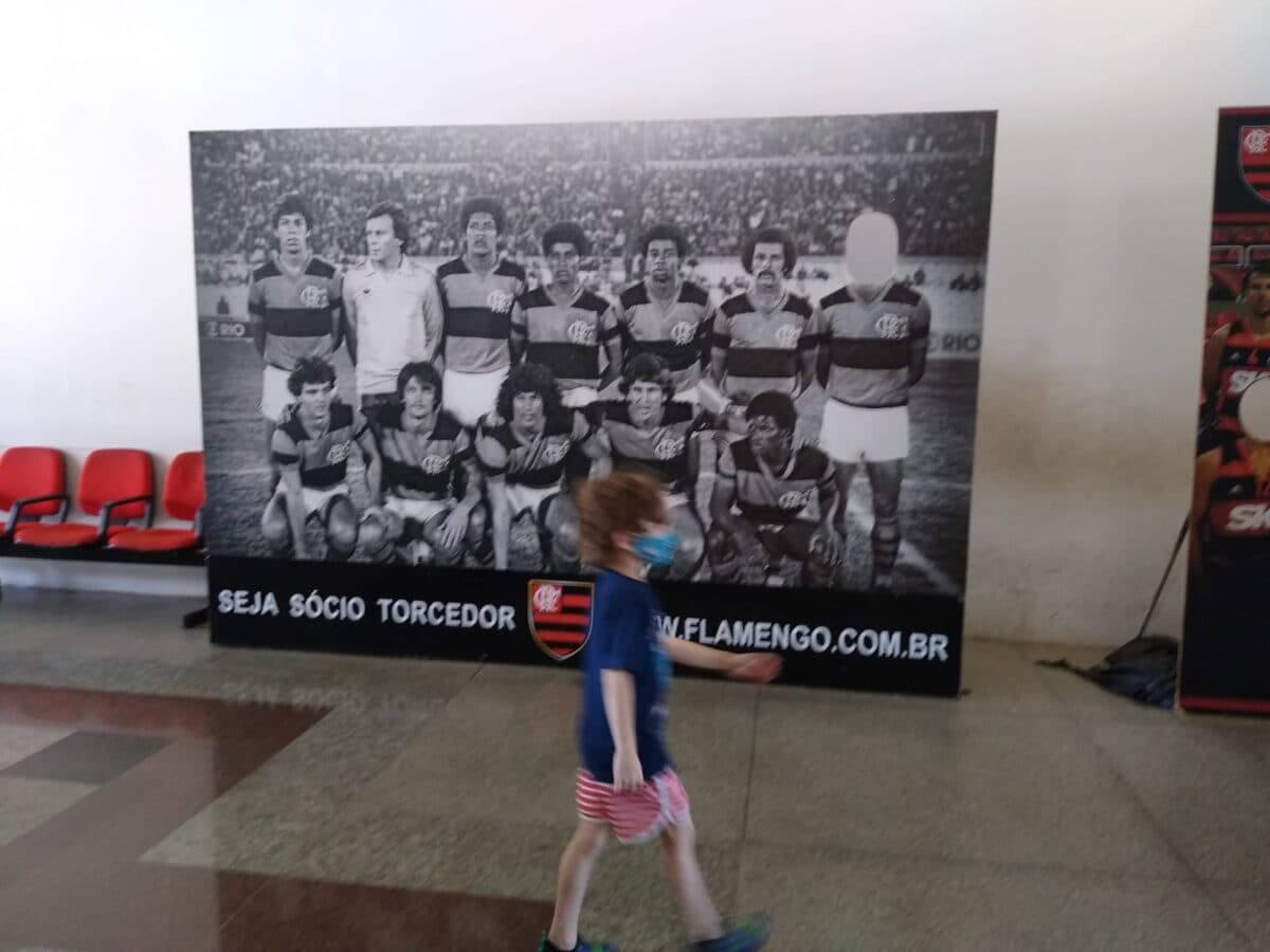 Visita à sede do Flamengo na Gávea