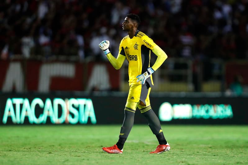 Hugo Souza Flamengo Campeonato Carioca Seleção da Rodada Vitinho