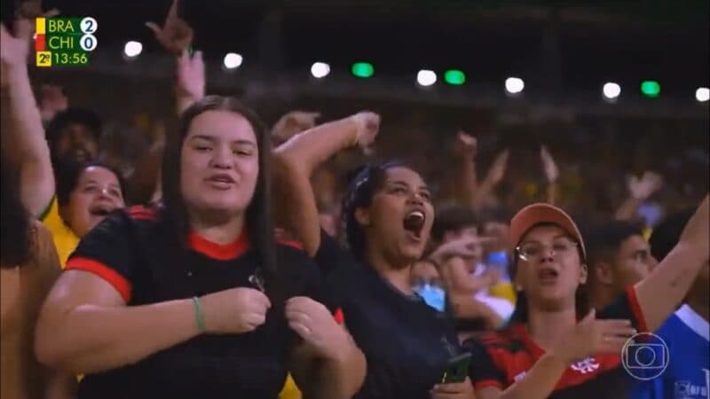 Flamengo Seleção Brasileira Maracanã Galvão Bueno