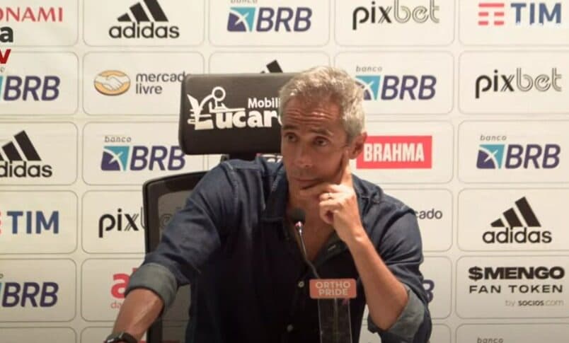 Paulo Sousa Flamengo Léo Pereira Fluminense