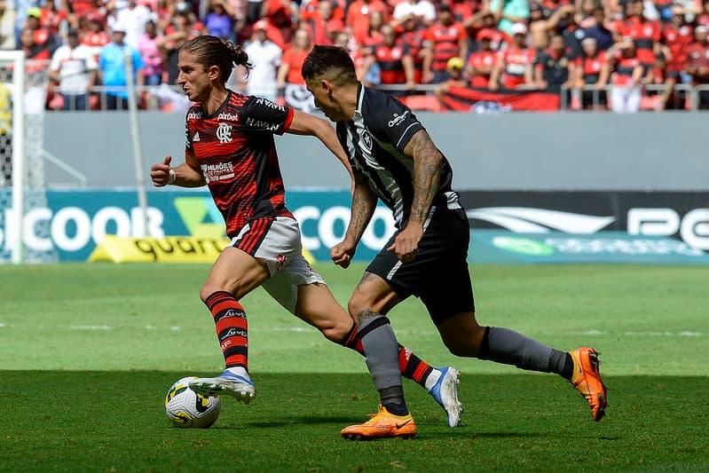 ficha técnica flamengo botafogo brasileirão 2022 filipe luís