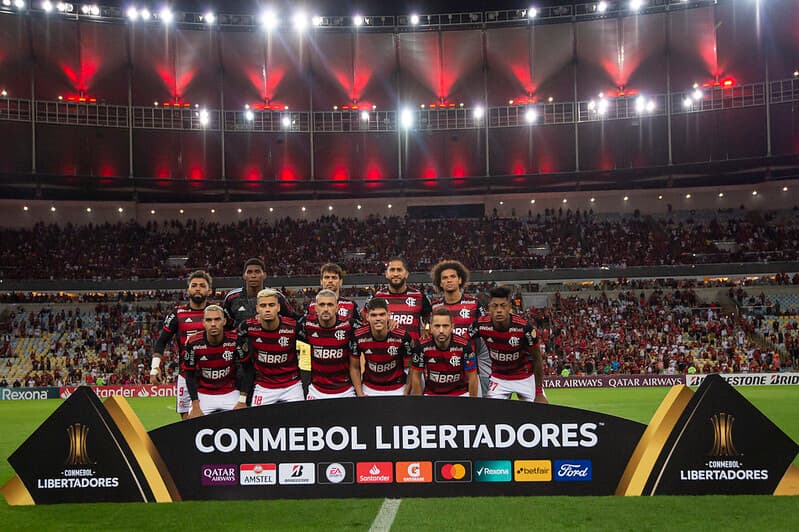 flamengo católica libertadores 2022 foto oficial jogo