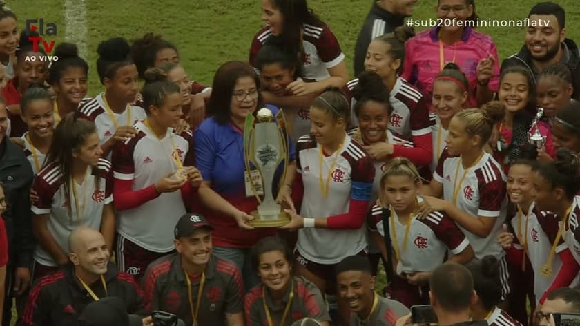 Flamengo Taça Unifoot Diamante Pró futebol feminino