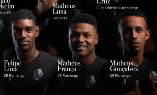 NFT flamengo matheus gonçalves matheus frança felipe lima