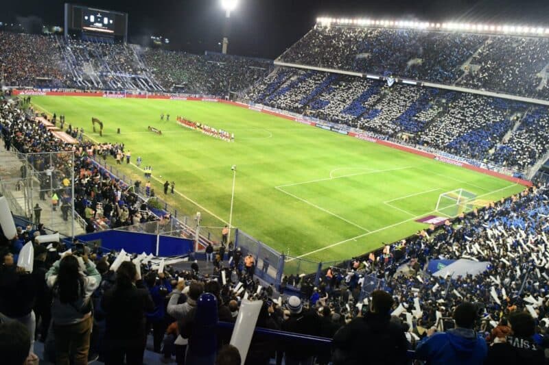 Estádio José Amalfitani, do Vélez, onde o Flamengo vai jogar