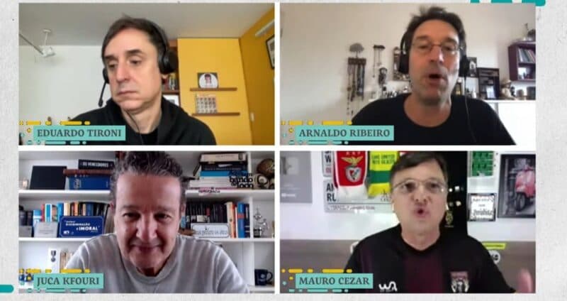 Mauro Cezar e Arnaldo Ribeiro discutem e protagonizam treta por doping financeiro