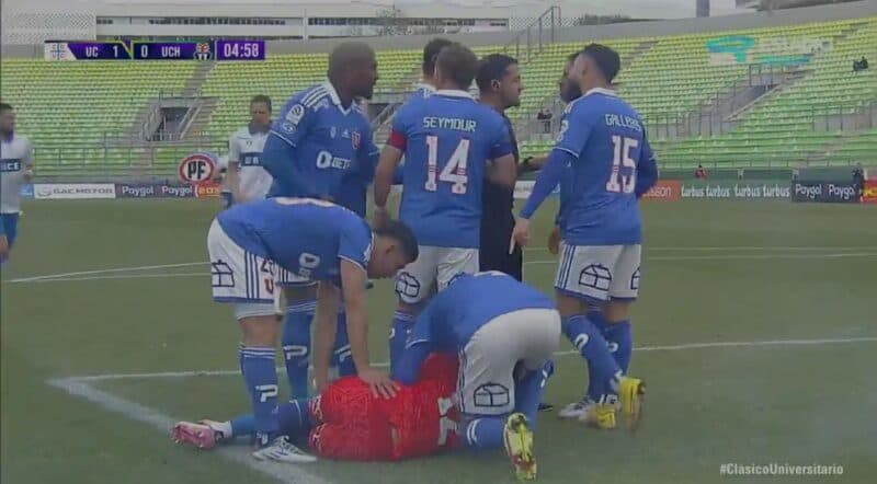 Atentado em clássico chileno