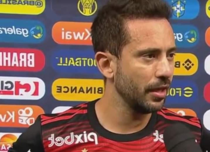 everton ribeiro cede entrevista apos derrota do flamengo