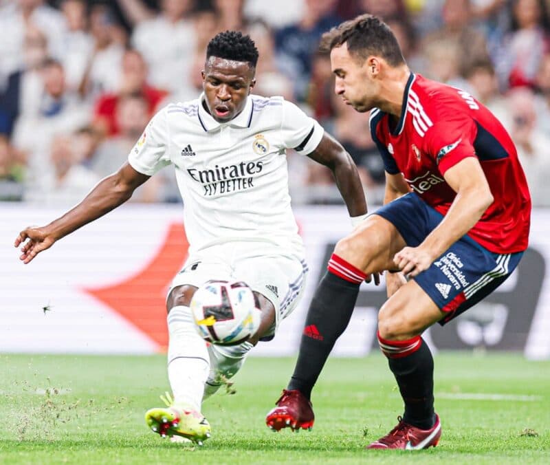 Ex-Flamengo,Vinícius Júnior marca golaço pelo Real Madrid