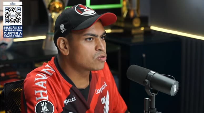 influencer do athletico diz como vencer o flamengo