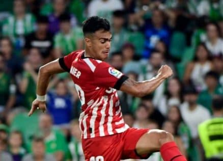 Cria do Flamengo, Reinier voltou a atuar pelo Girona, no Campeonato Espanhol, após sofrer com lesão