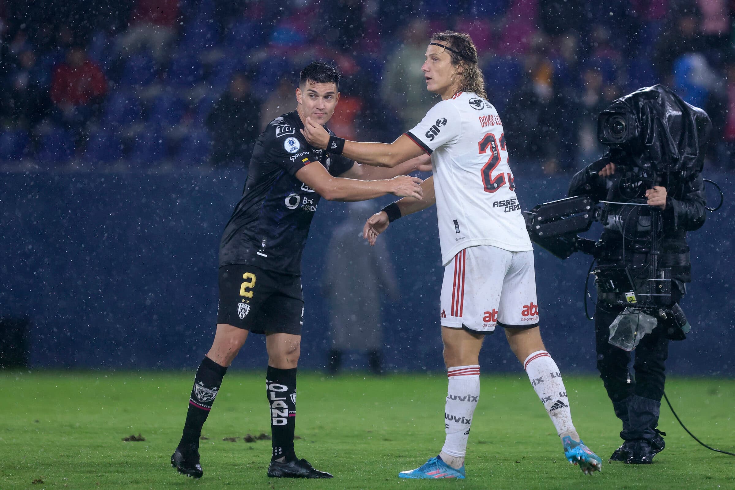 David Luiz Independiente del Valle v Flamengo - Recopa Sudamericana 2023