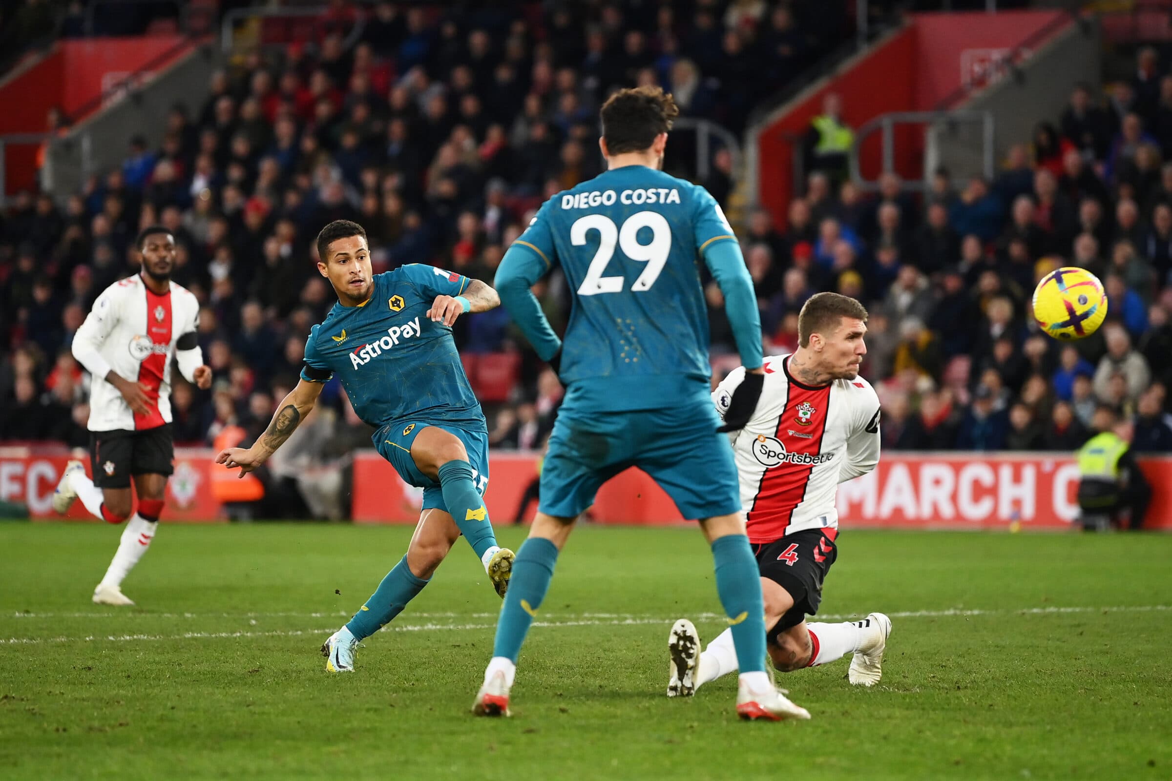 João Gomes Southampton FC v Wolverhampton Wanderers - Premier League