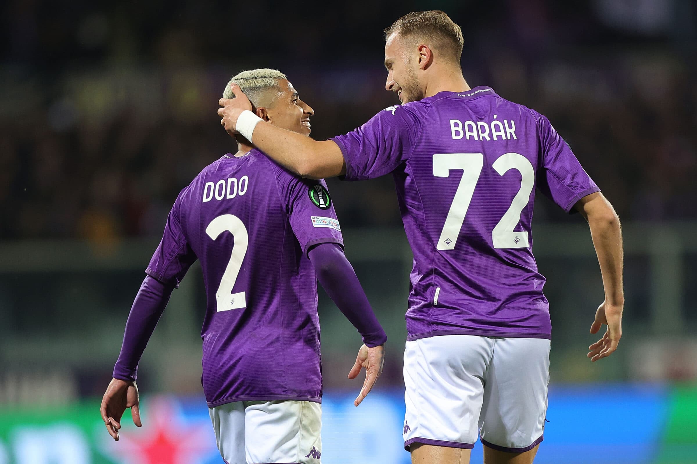 Dodô na mira do Flamengo ACF Fiorentina v Sivasspor: Round of 16 Leg One - UEFA Europa Conference League