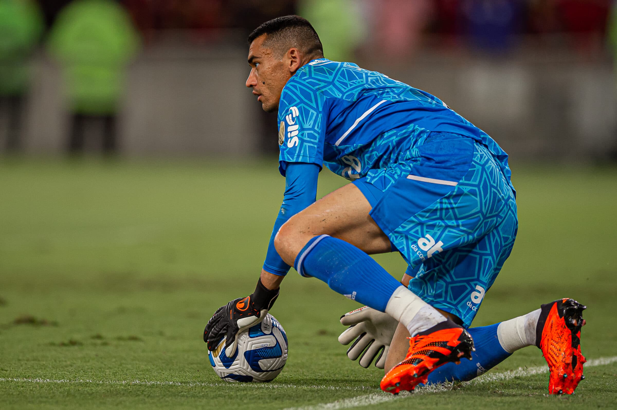 Goleiro Santos na estrei de Sampaoli FlamengoxÑublense_CopaLibertadoresDaAmérica_Maracanã_19-04-20